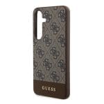 Guess PU 4G Stripe Brown Samsung Galaxy S24 Plus Tok