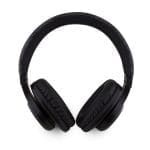 Guess PU Leather 4G Tone on Tone Script Logo BT5.3 Stereo Headphone Black