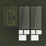 Hofi Glass Pro+ 2-pack Black Samsung Galaxy S24 Ultra