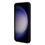 Karl Lagerfeld Liquid Silicone Metal Ikonik Black Samsung Galaxy S23 Fe Tok