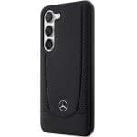 Mercedes MEHCS23FEARMBK Black Hardcase Leather Urban Samsung Galaxy S23 Fe Tok