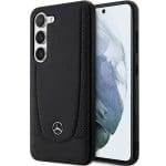 Mercedes MEHCS23FEARMBK Black Hardcase Leather Urban Samsung Galaxy S23 Fe Tok