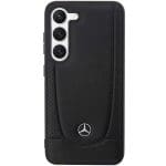 Mercedes MEHCS23FEARMBK Black Hardcase Leather Urban Samsung Galaxy S23 Fe Tok