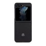 Mercedes MEHCZF5ARMBK Black Hardcase Leather Urban Samsung Galaxy Z Flip 5 Tok