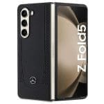 Mercedes MEHCZFD5ARMBK Black Hardcase Leather Urban Samsung Galaxy Z Fold 5 Tok