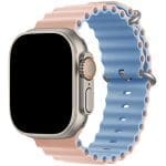 Ocean Szíj Apple Watch SE/11/10/9/8/7/6/5/4/3/Ultra 1/2/3 (44/45/46/49mm) Light Pink