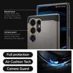 Spigen Tough Armor Gunmetal Samsung Galaxy S24 Ultra Tok