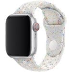 Sport Szíj Apple Watch SE/11/10/9/8/7/6/5/4/3 (42/41/40/38mm) Pure Platinum