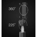 Tech-Protect L01S Bluetooth Selfie Stick Tripod Black