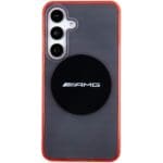 AMG AMHMS24S23HBCK Black Hardcase Transparent Bicolor MagSafe Samsung Galaxy S24 Tok