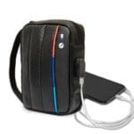 BMW Bag BMHBPUCARTCBK Organizer Black Carbon Tricolor