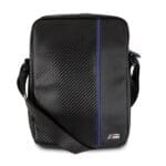 BMW Bag BMTB8CAPNBK Tablet 8" Black Carbon/Blue Stripe