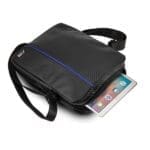 BMW Bag BMTB8CAPNBK Tablet 8" Black Carbon/Blue Stripe