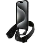 BMW BMHCP15X23PSCCK Black Hardcase M Edition Carbon Stripe & Strap iPhone 15 Pro Max Tok