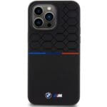 BMW BMHMP15X22SMPK Black Hardcase M Silicone Pattern MagSafe iPhone 15 Pro Max Tok