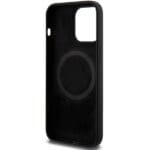 BMW BMHMP15X22SMPK Black Hardcase M Silicone Pattern MagSafe iPhone 15 Pro Max Tok