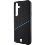 BMW BMHMS24M23RDCLK S926 Black Hardcase Signature Leather Textured & Line MagSafe Samsung Galaxy S24 Plus Tok