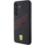 Ferrari FEHCS24MPINK Black HardCase Big SF Perforated Samsung Galaxy S24 Plus Tok