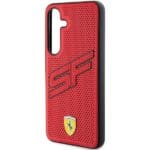 Ferrari FEHCS24SPINR Red HardCase Big SF Perforated Samsung Galaxy S24 Tok