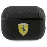 Ferrari FESAP2CABK Black On Track PU Carbon AirPods Pro 2 Tok
