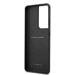 Ferrari FESPEHCS21LBK Black HardCase On Track Perforated Samsung Galaxy S21 Ultra Tok