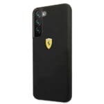 Ferrari FESSIHCS22MBK Black HardCase On Track Silicone Samsung Galaxy S22 Plus Tok