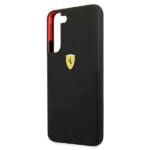 Ferrari FESSIHCS22MBK Black HardCase On Track Silicone Samsung Galaxy S22 Plus Tok