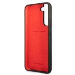 Ferrari FESSIHCS22MBK Black HardCase On Track Silicone Samsung Galaxy S22 Plus Tok