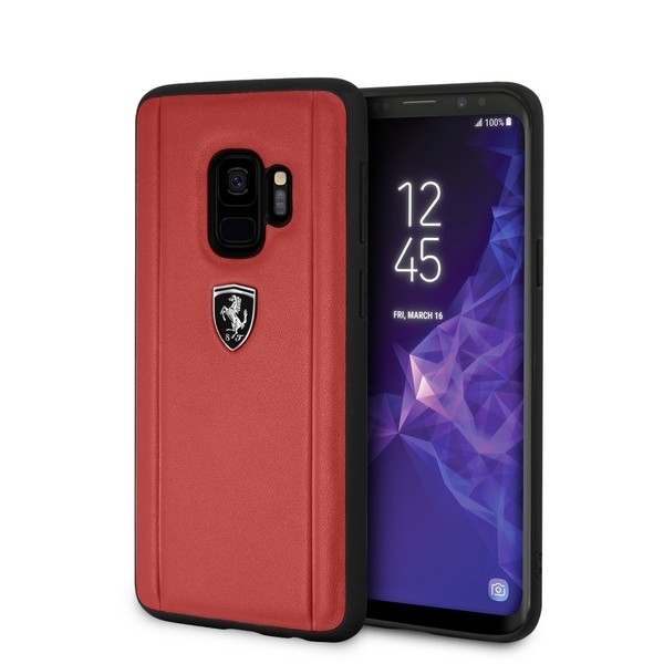 Ferrari HardCase FEHLEHCS9RE Red Heritage Portofino Samsung Galaxy S9 Tok