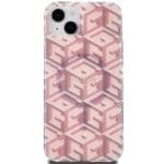 Guess GUHMP15MHGCUSTGP Pink HardCase IML GCube MagSafe iPhone 15 Plus Tok