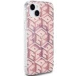 Guess GUHMP15MHGCUSTGP Pink HardCase IML GCube MagSafe iPhone 15 Plus Tok