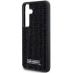 Karl Lagerfeld KLHCS24MHDSPRK Hardcase Black Rhinestone Metal Logo Samsung Galaxy S24 Plus Tok