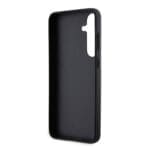 Karl Lagerfeld Saffiano Grip Stand Metal Logo Black Samsung Galaxy S24 Plus Tok