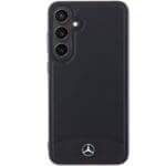 Mercedes MEHMS24M23RBARK S926 Black Hardcase Leather Textured & Plain MagSafe Samsung Galaxy S24 Plus Tok