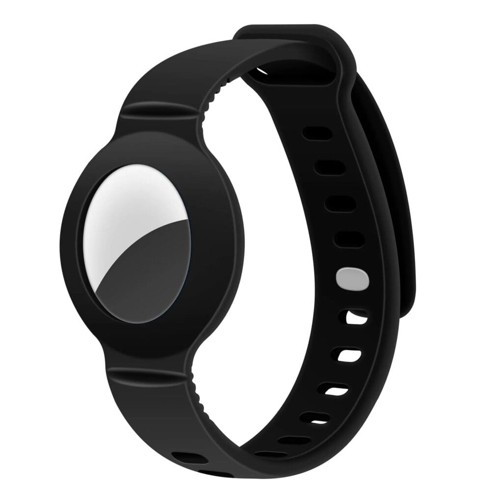 Silicone Szíj AirTag Black