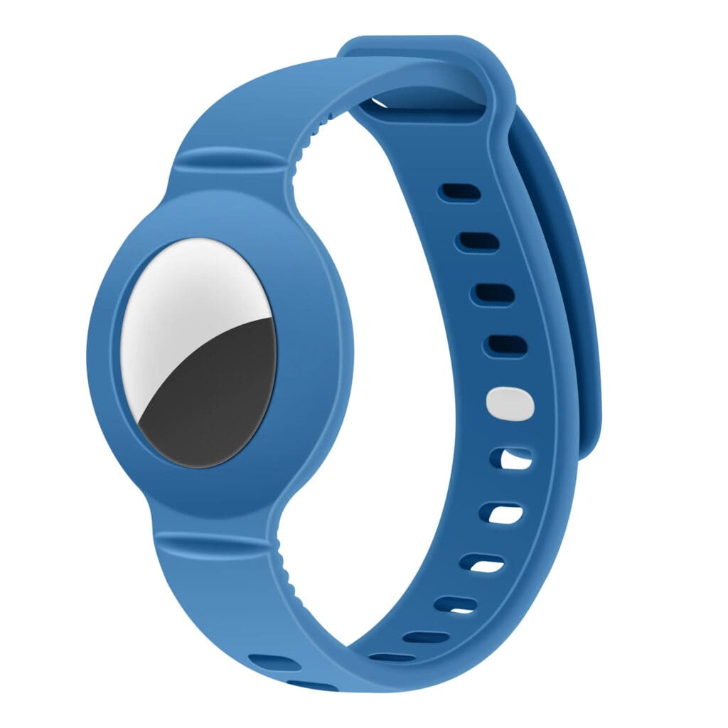 Silicone Szíj AirTag Blue