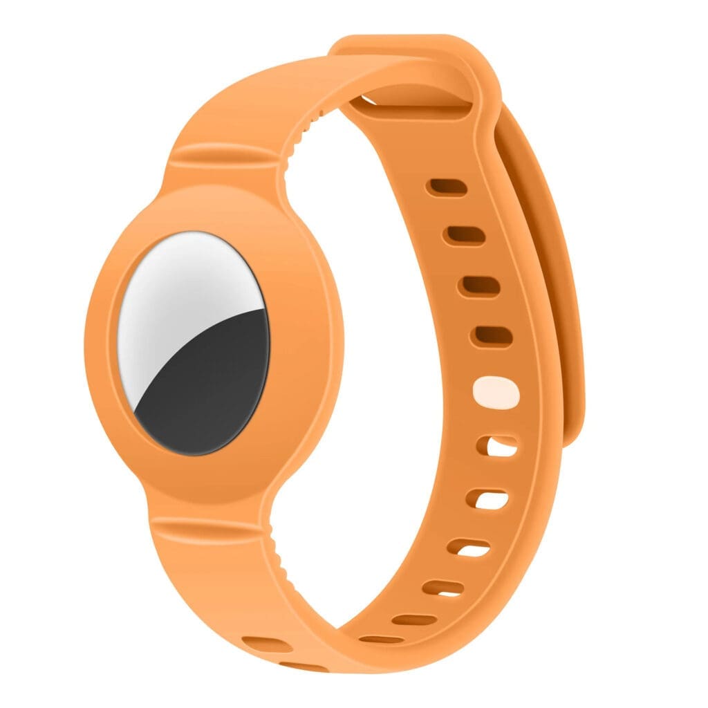 Silicone Szíj AirTag Orange