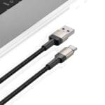 Tech-Protect Ultraboost Evo Type-C Cable 100W/5A 200cm Titanium