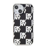 DKNY PC/TPU Checkered Pattern Black iPhone 15 Tok