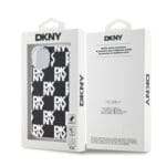 DKNY PC/TPU Checkered Pattern Black iPhone 15 Tok