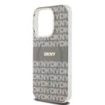DKNY PC/TPU Repeat Pattern Tonal Stripe MagSafe Beige iPhone 14 Pro Max Tok