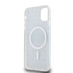 DKNY PC/TPU Repeat Pattern Tonal Stripe MagSafe Black iPhone 11 Tok