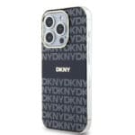 DKNY PC/TPU Repeat Pattern Tonal Stripe MagSafe Black iPhone 13 Pro Tok