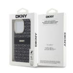 DKNY PC/TPU Repeat Pattern Tonal Stripe MagSafe Black iPhone 13 Pro Tok