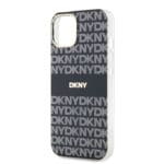 DKNY PC/TPU Repeat Pattern Tonal Stripe MagSafe Black iPhone 13 Tok
