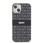 DKNY PC/TPU Repeat Pattern Tonal Stripe MagSafe Black iPhone 14 Tok
