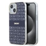 DKNY PC/TPU Repeat Pattern Tonal Stripe MagSafe Blue iPhone 13 Tok