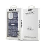 DKNY PC/TPU Repeat Pattern Tonal Stripe MagSafe Blue iPhone 13 Tok