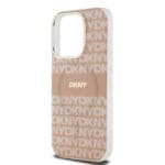 DKNY PC/TPU Repeat Pattern Tonal Stripe MagSafe Pink iPhone 15 Pro Tok