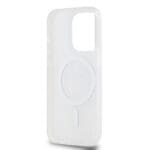 DKNY PC/TPU Repeat Pattern Tonal Stripe MagSafe Pink iPhone 15 Pro Tok